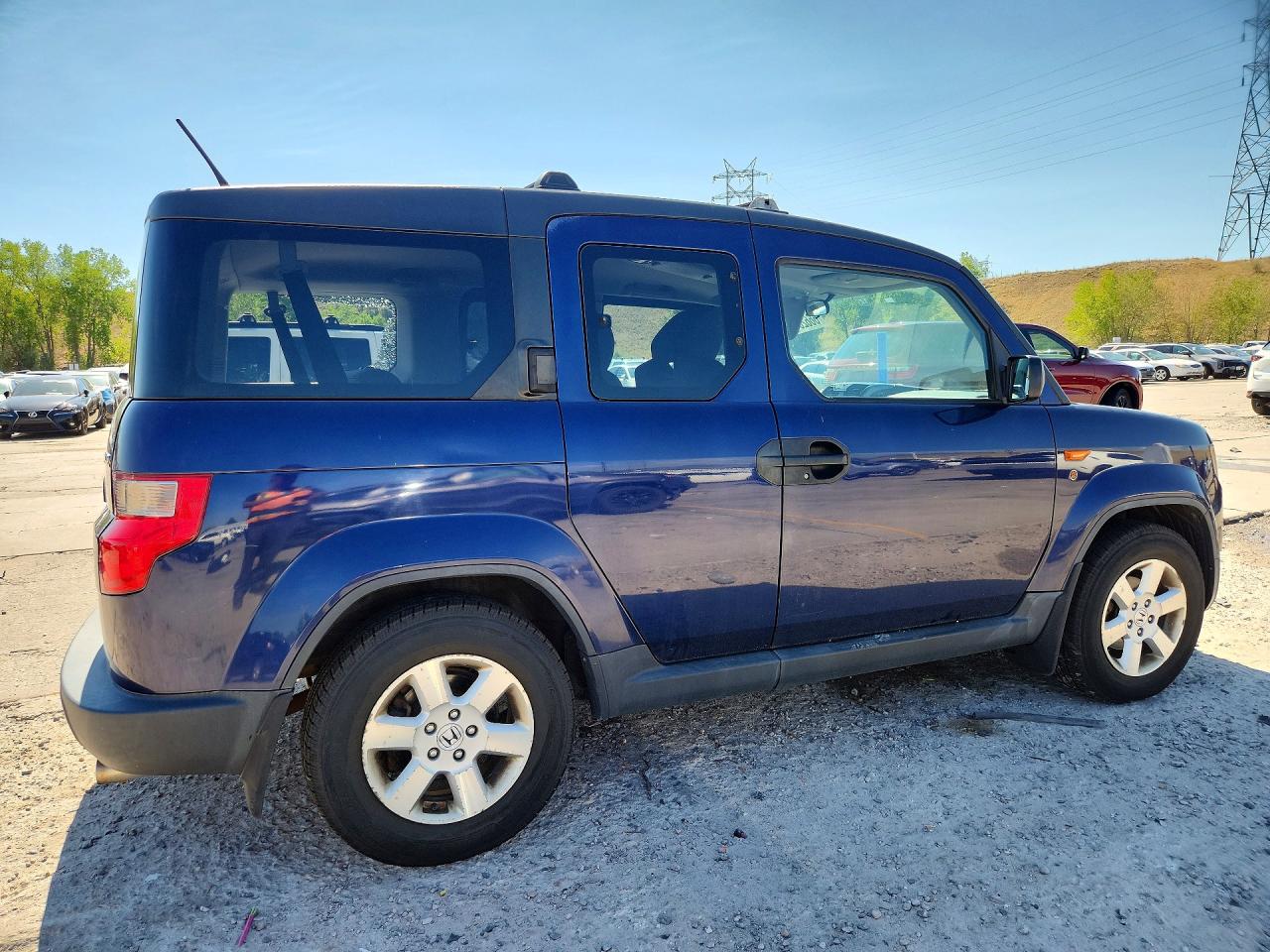 2010 Honda Element Ex Blue vin: 5J6YH2H77AL007952