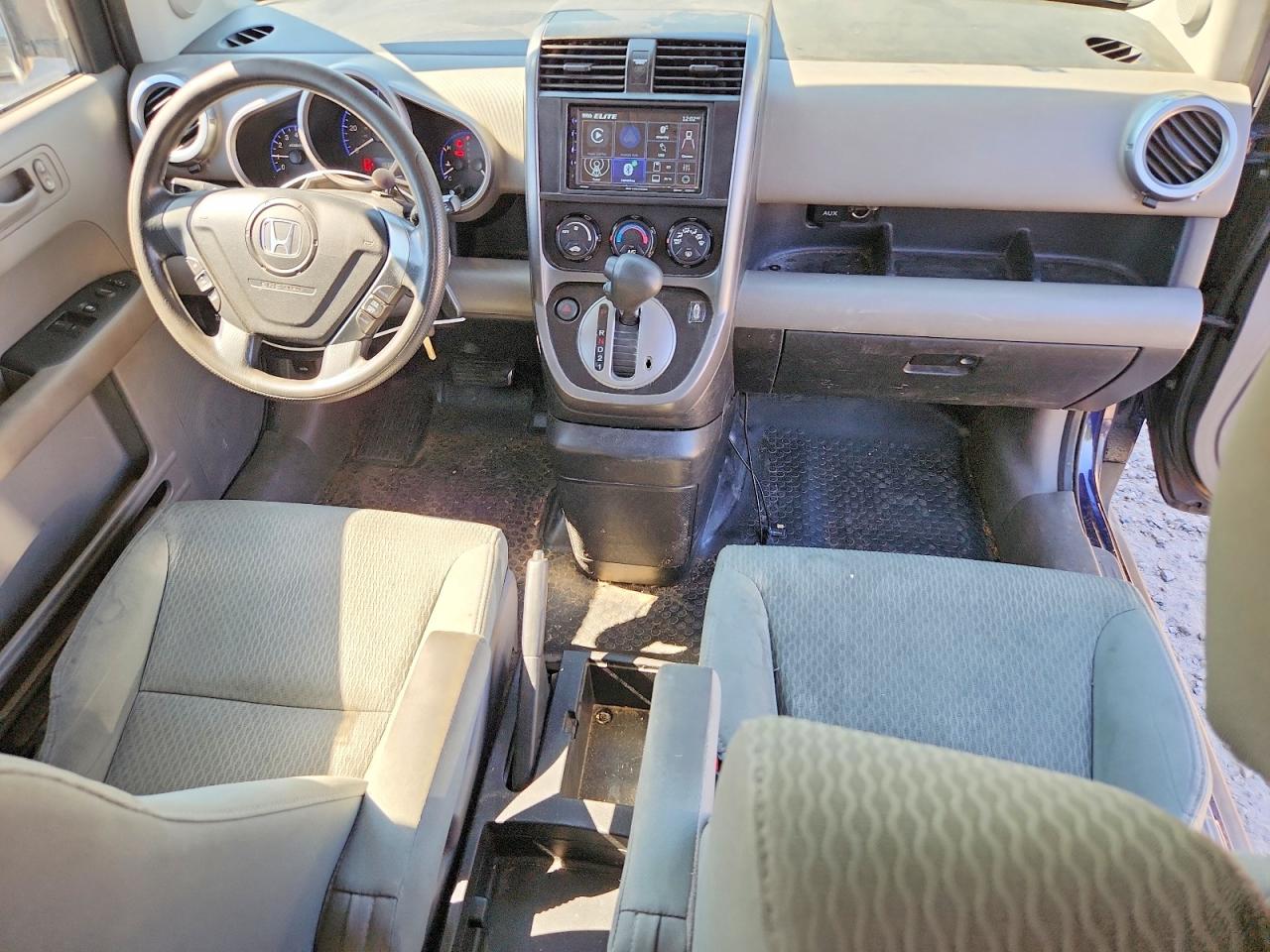 2010 Honda Element Ex Blue vin: 5J6YH2H77AL007952