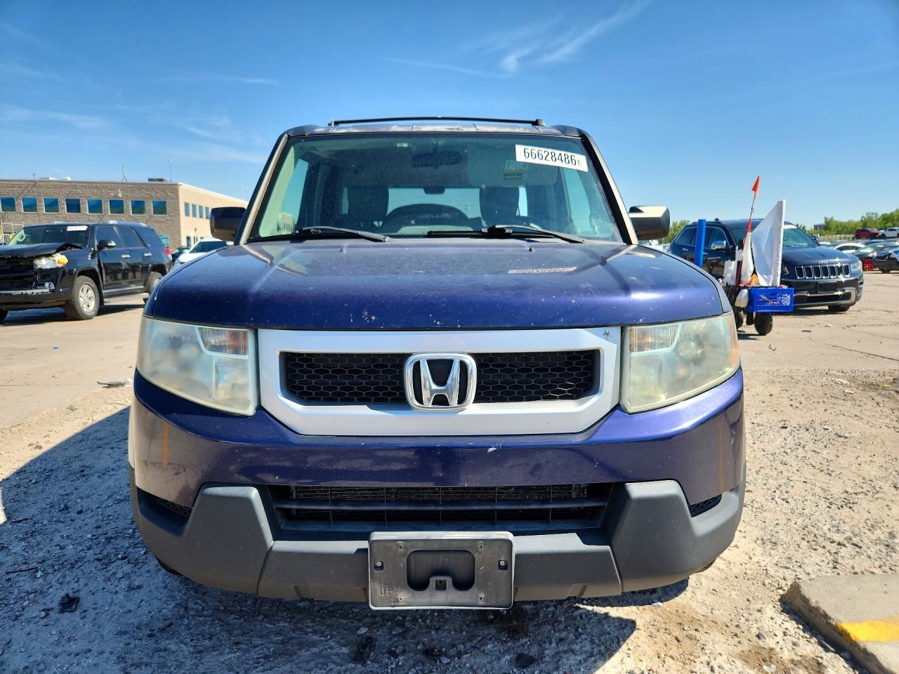 2010 Honda Element Ex Blue vin: 5J6YH2H77AL007952