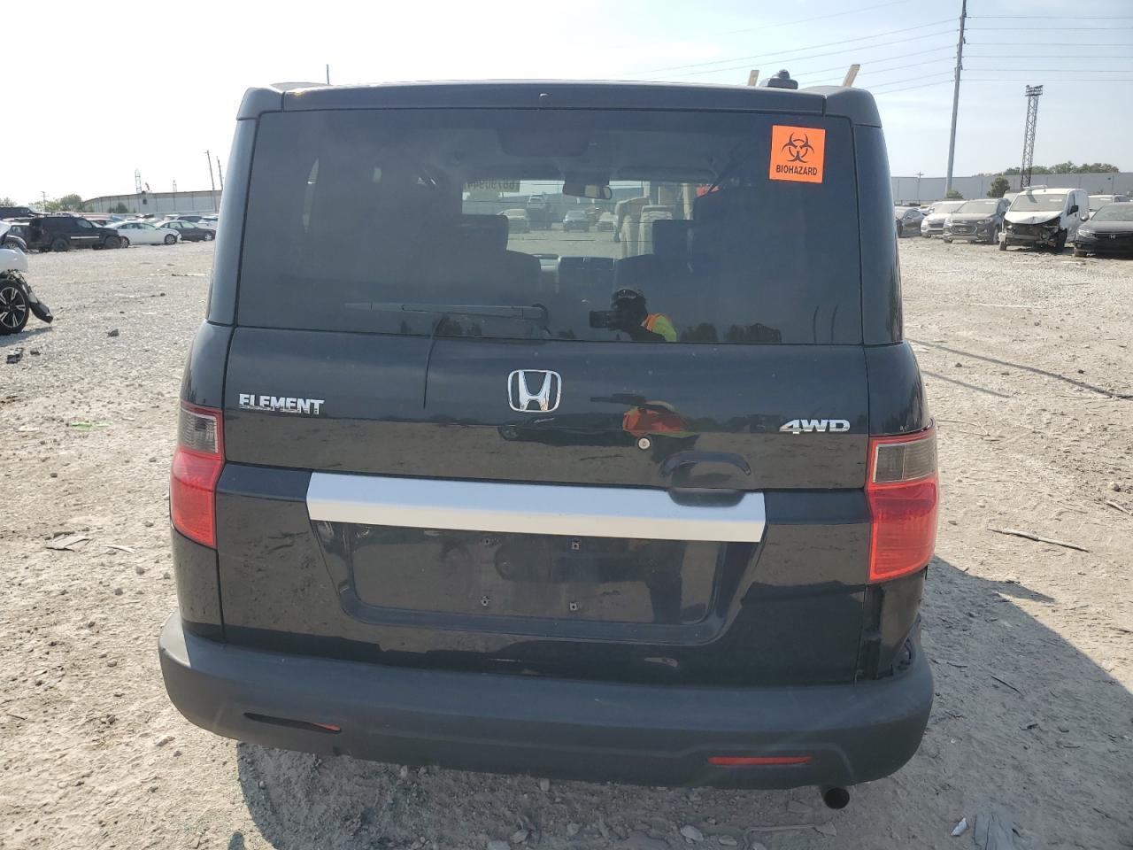 2011 Honda Element Ex Black vin: 5J6YH2H77BL000095