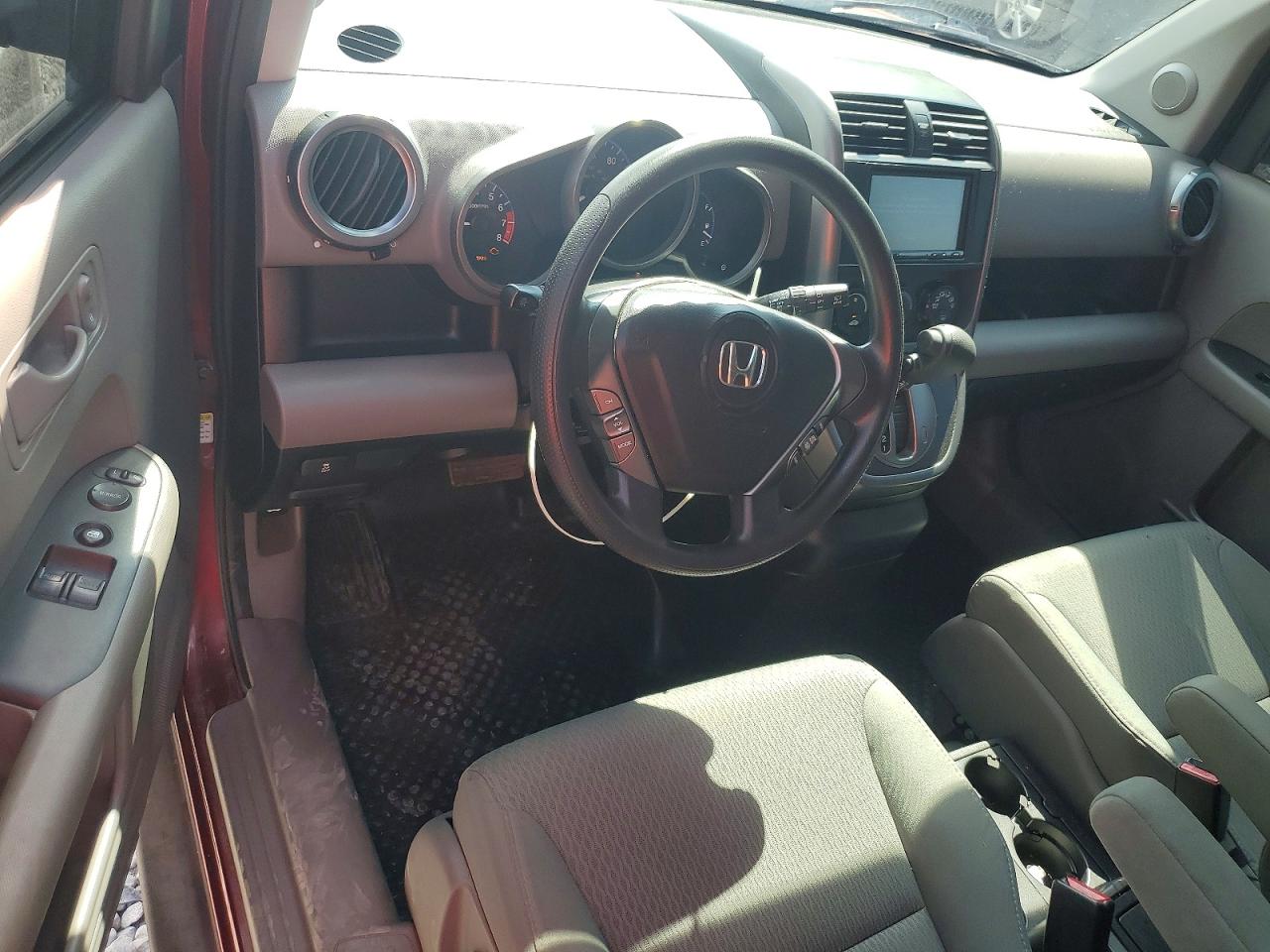 2010 Honda Element Ex Red vin: 5J6YH2H78AL000055