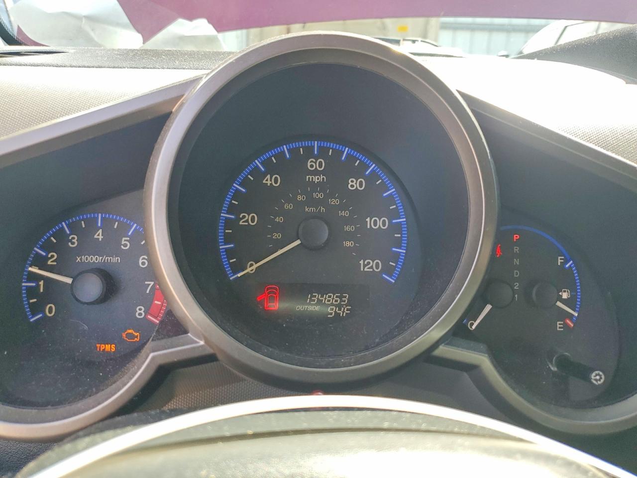 2010 Honda Element Ex Red vin: 5J6YH2H78AL000055