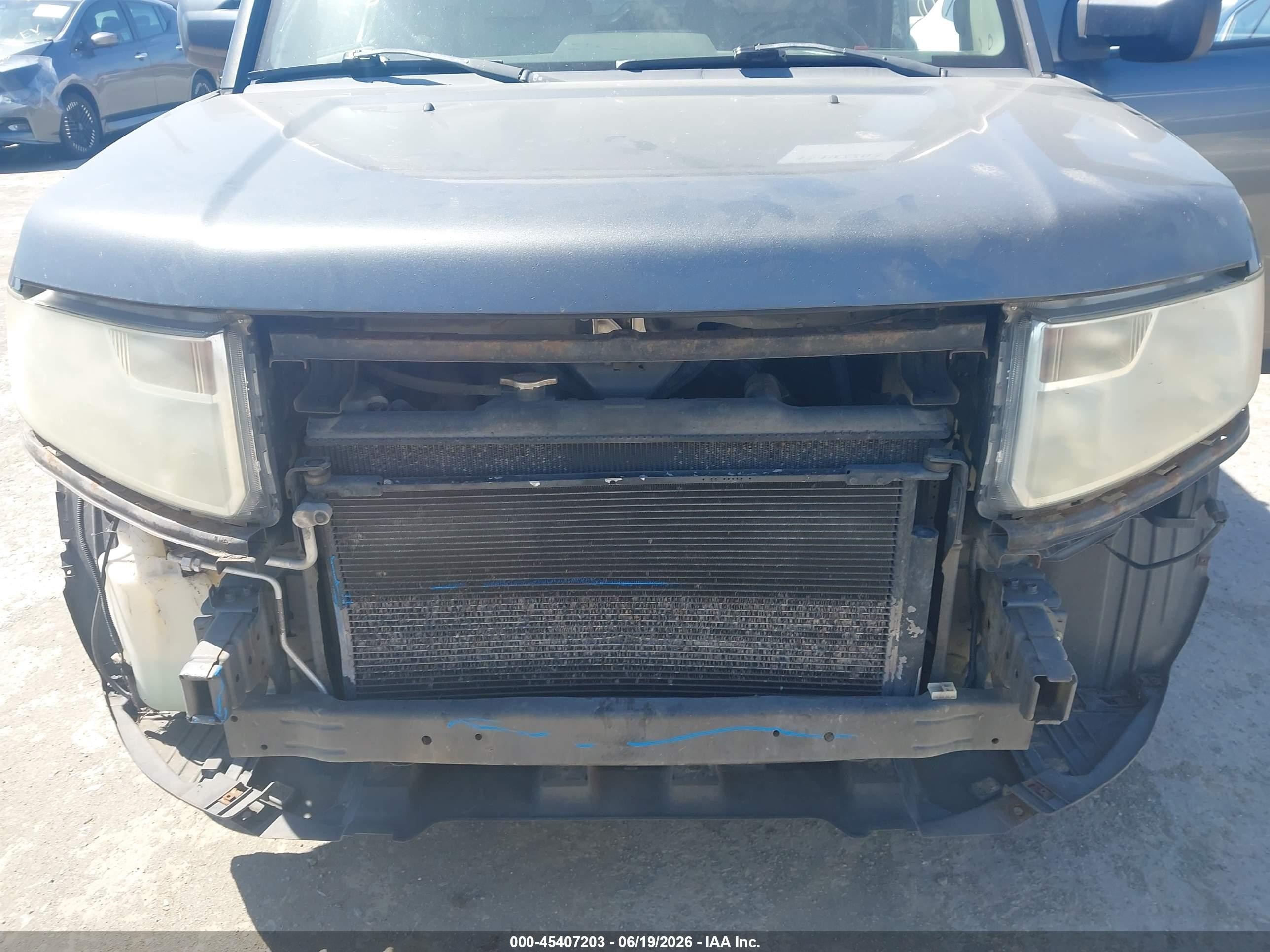 2010 Honda Element Ex Gray vin: 5J6YH2H78AL006938