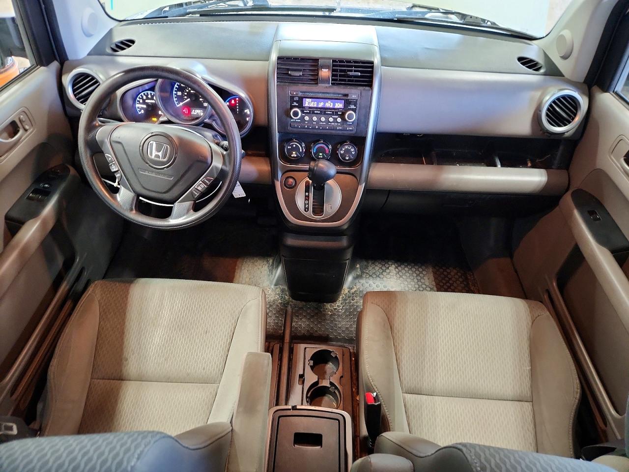 2010 Honda Element Ex White vin: 5J6YH2H78AL008950