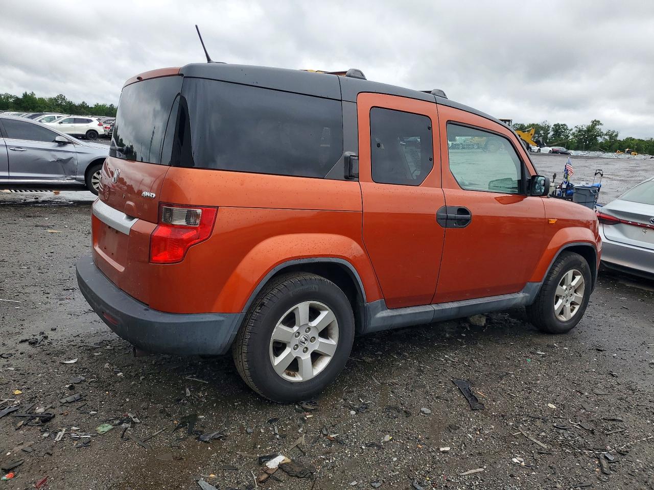 2011 Honda Element Ex Оранжевый vin: 5J6YH2H78BL004804