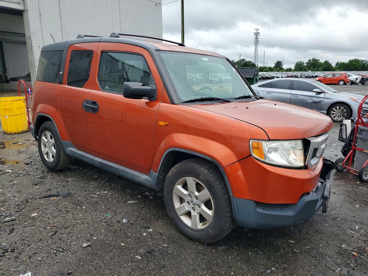 2011 Honda Element Ex Оранжевый vin: 5J6YH2H78BL004804