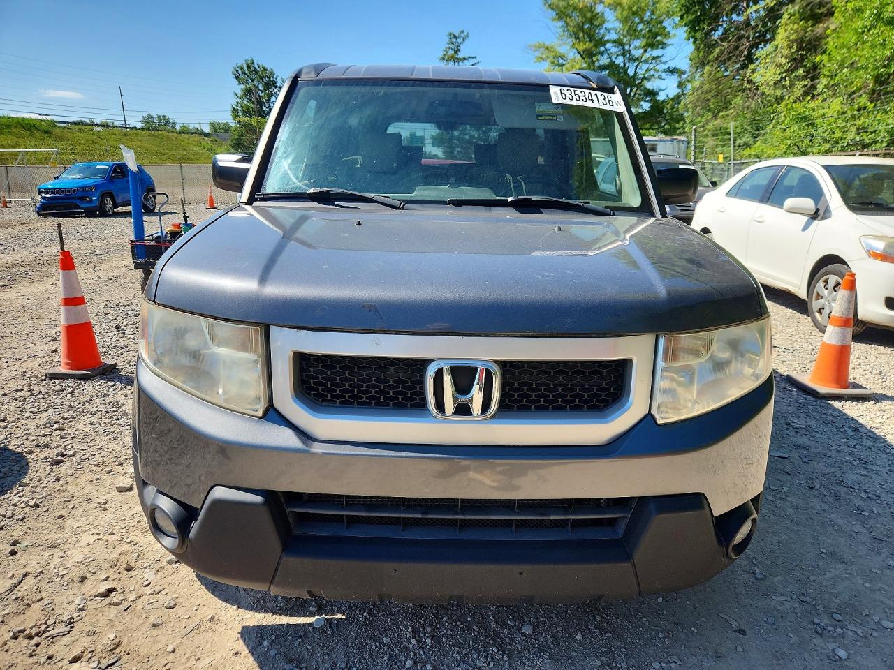2011 Honda Element Ex Угольный vin: 5J6YH2H79BL000180