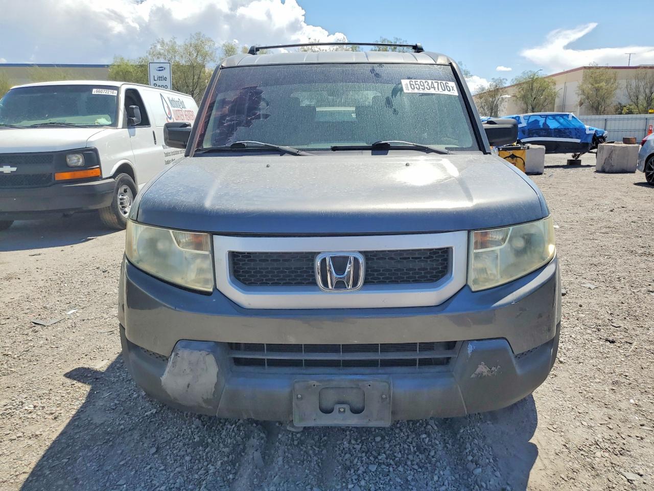 2011 Honda Element Ex Gray vin: 5J6YH2H79BL003984
