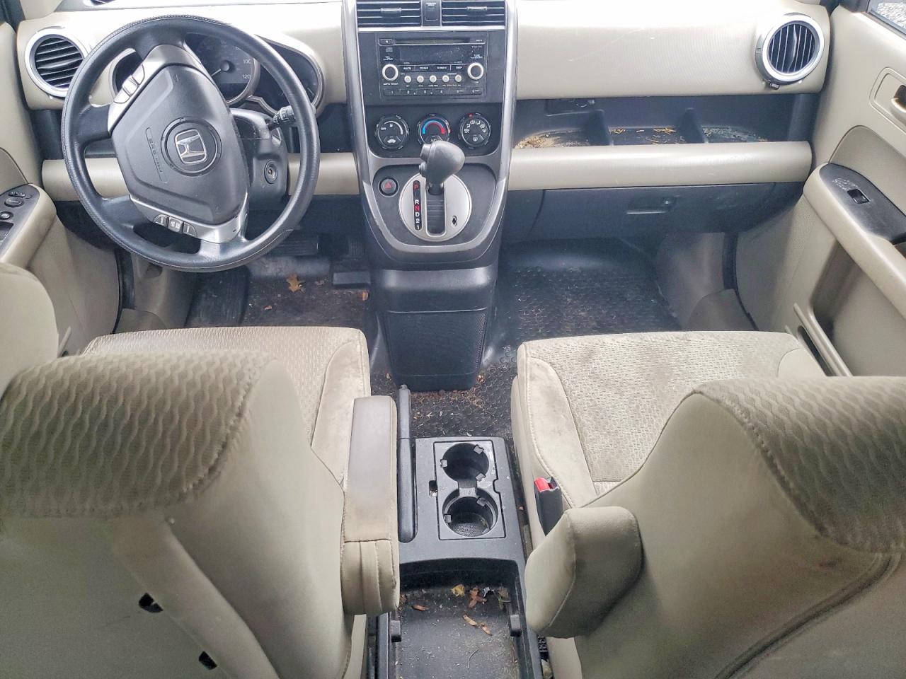 2011 Honda Element Ex Gray vin: 5J6YH2H7XBL002682