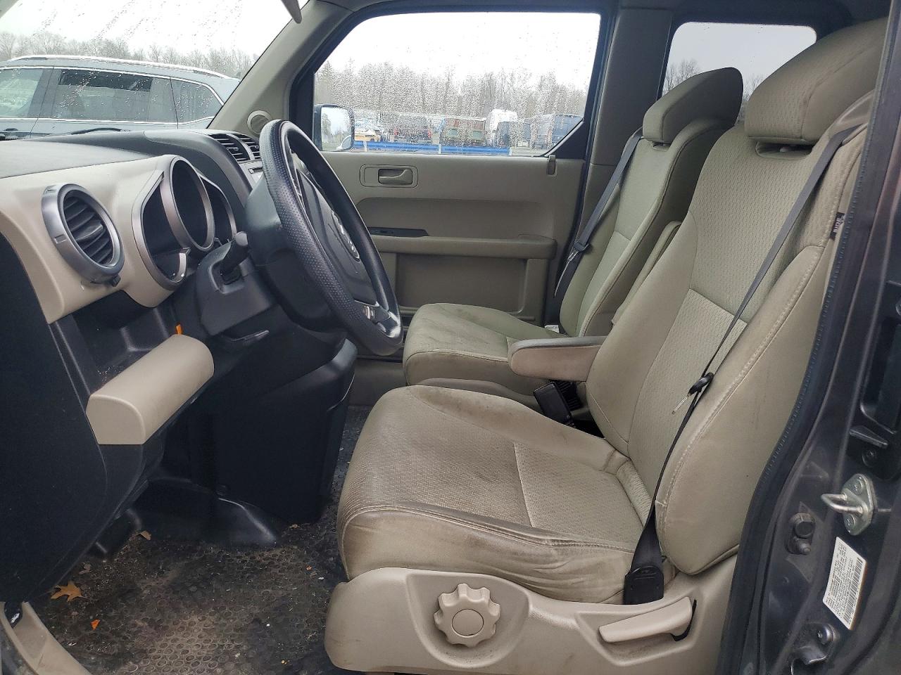 2011 Honda Element Ex Gray vin: 5J6YH2H7XBL002682