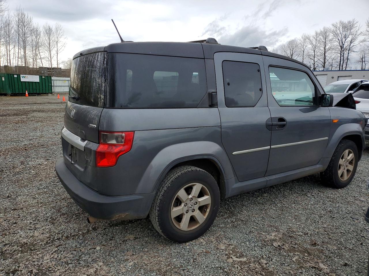 2011 Honda Element Ex Gray vin: 5J6YH2H7XBL002746
