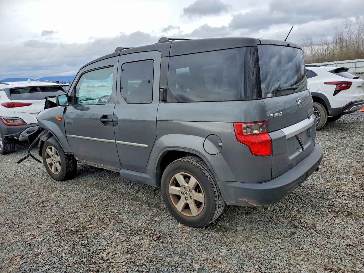 2011 Honda Element Ex Gray vin: 5J6YH2H7XBL002746