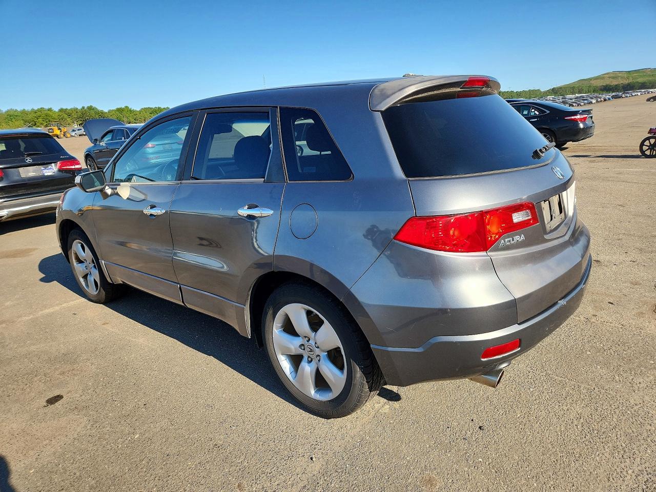 2008 Acura Rdx Серый vin: 5J8TB18218A021188