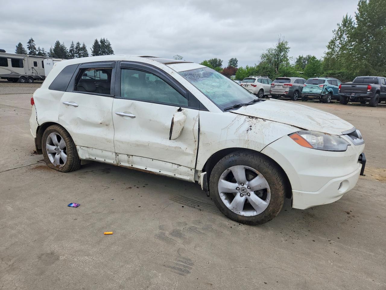 2008 Acura Rdx Белый vin: 5J8TB18228A000415