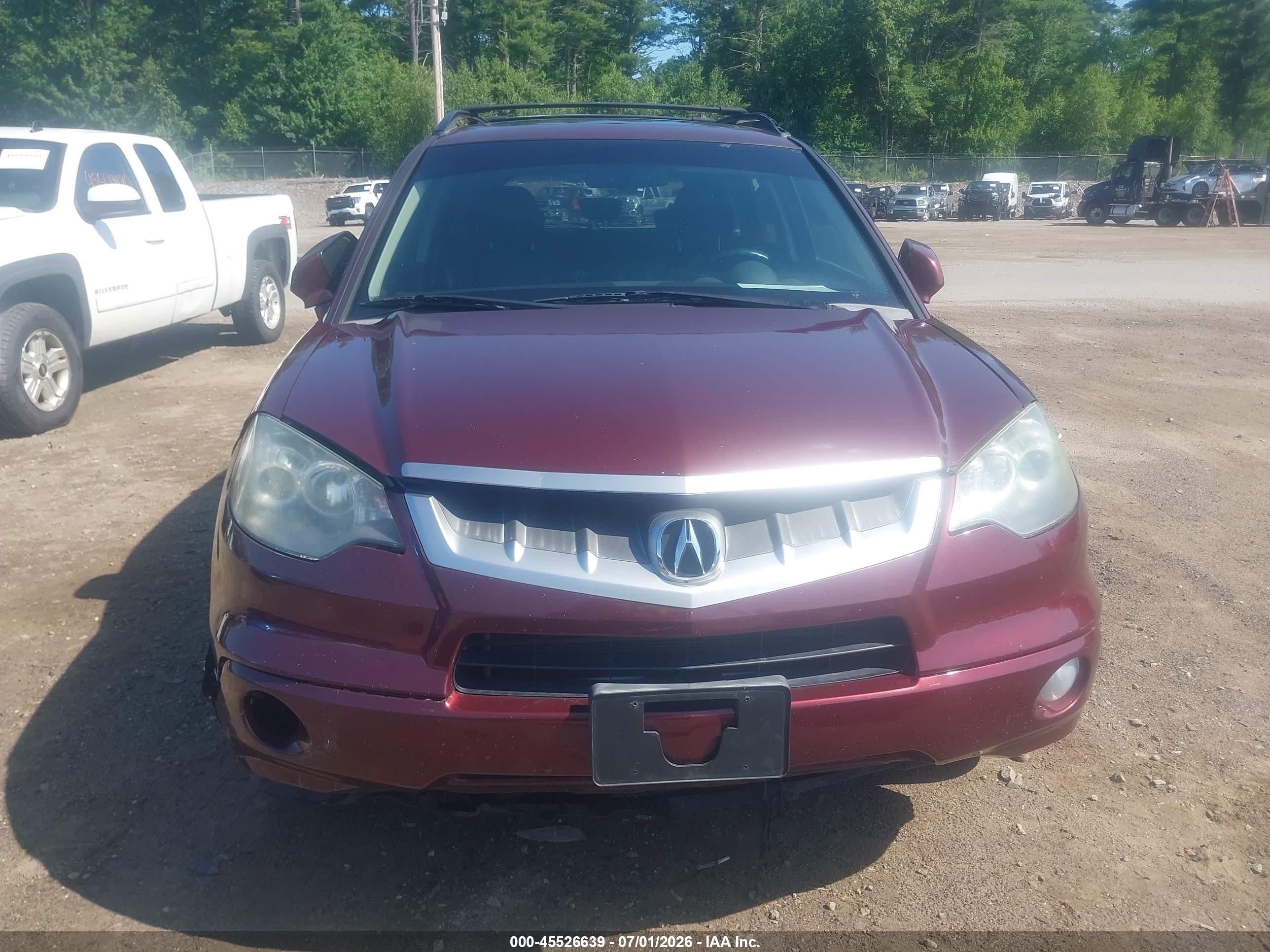 2009 Acura Rdx   Maroon vin: 5J8TB18229A004465