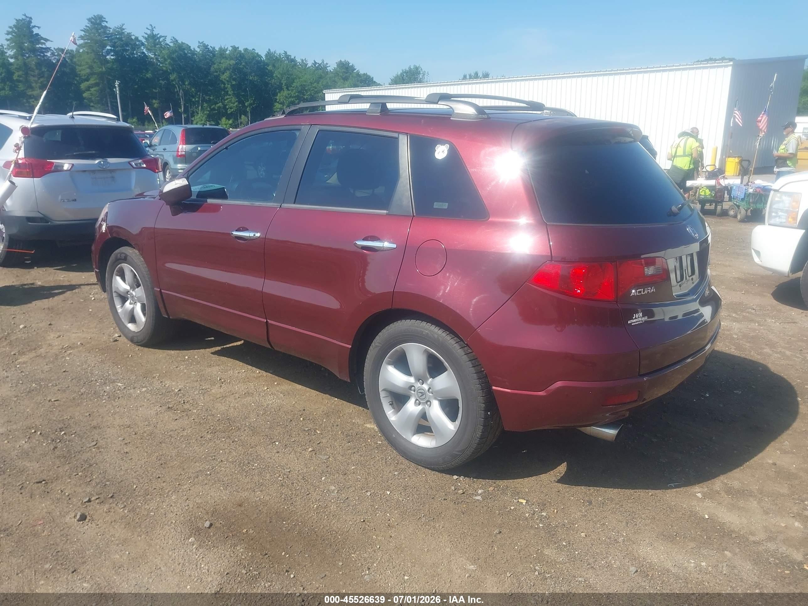 2009 Acura Rdx   Maroon vin: 5J8TB18229A004465