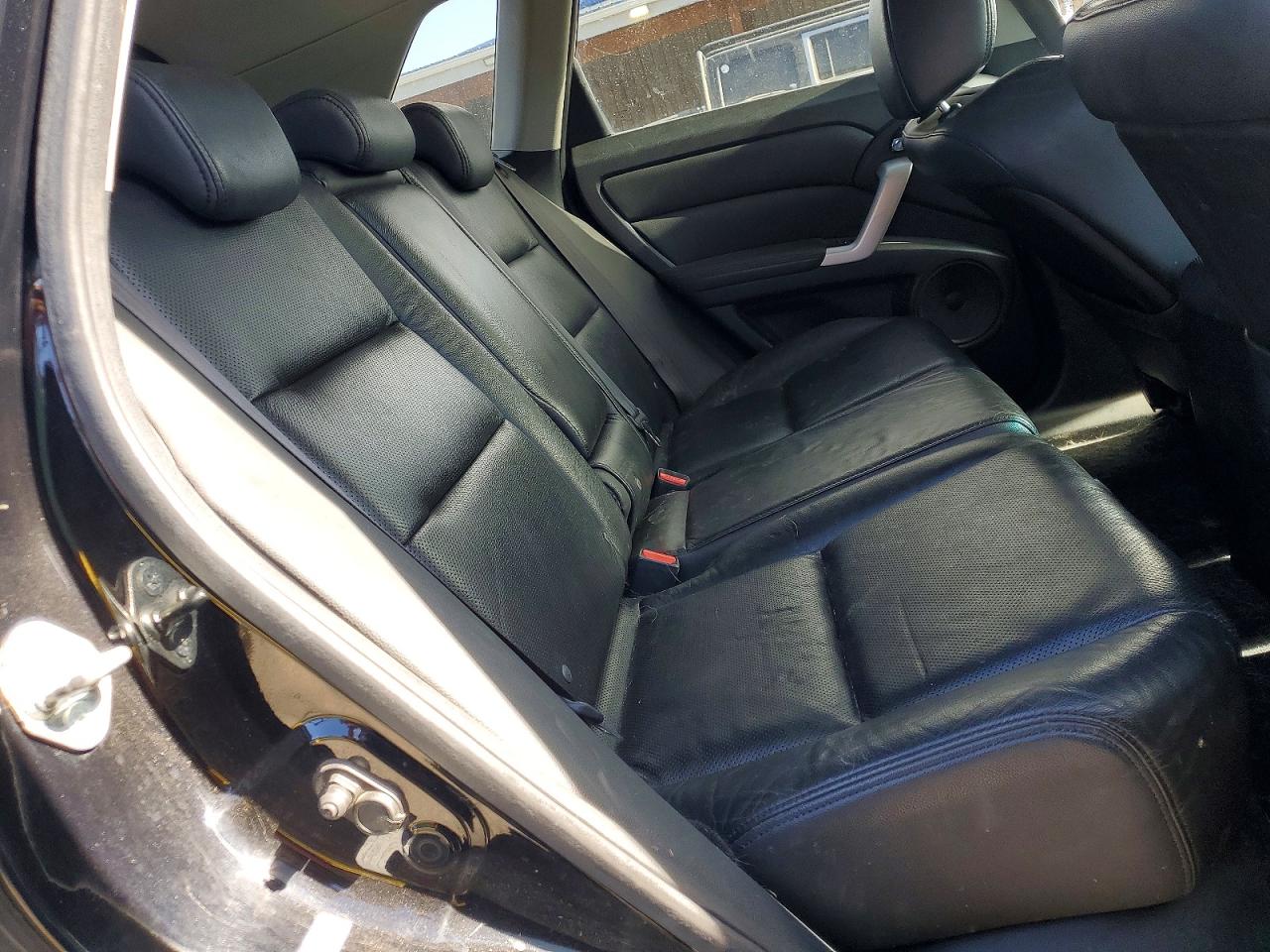 2007 Acura Rdx Black vin: 5J8TB18237A000440