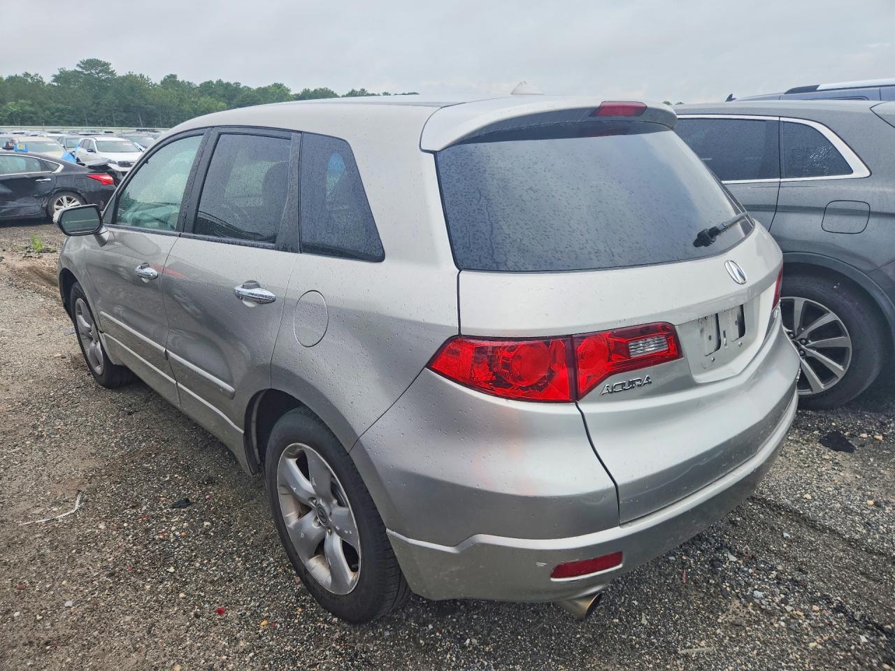 2009 Acura Rdx Silver vin: 5J8TB18239A007164