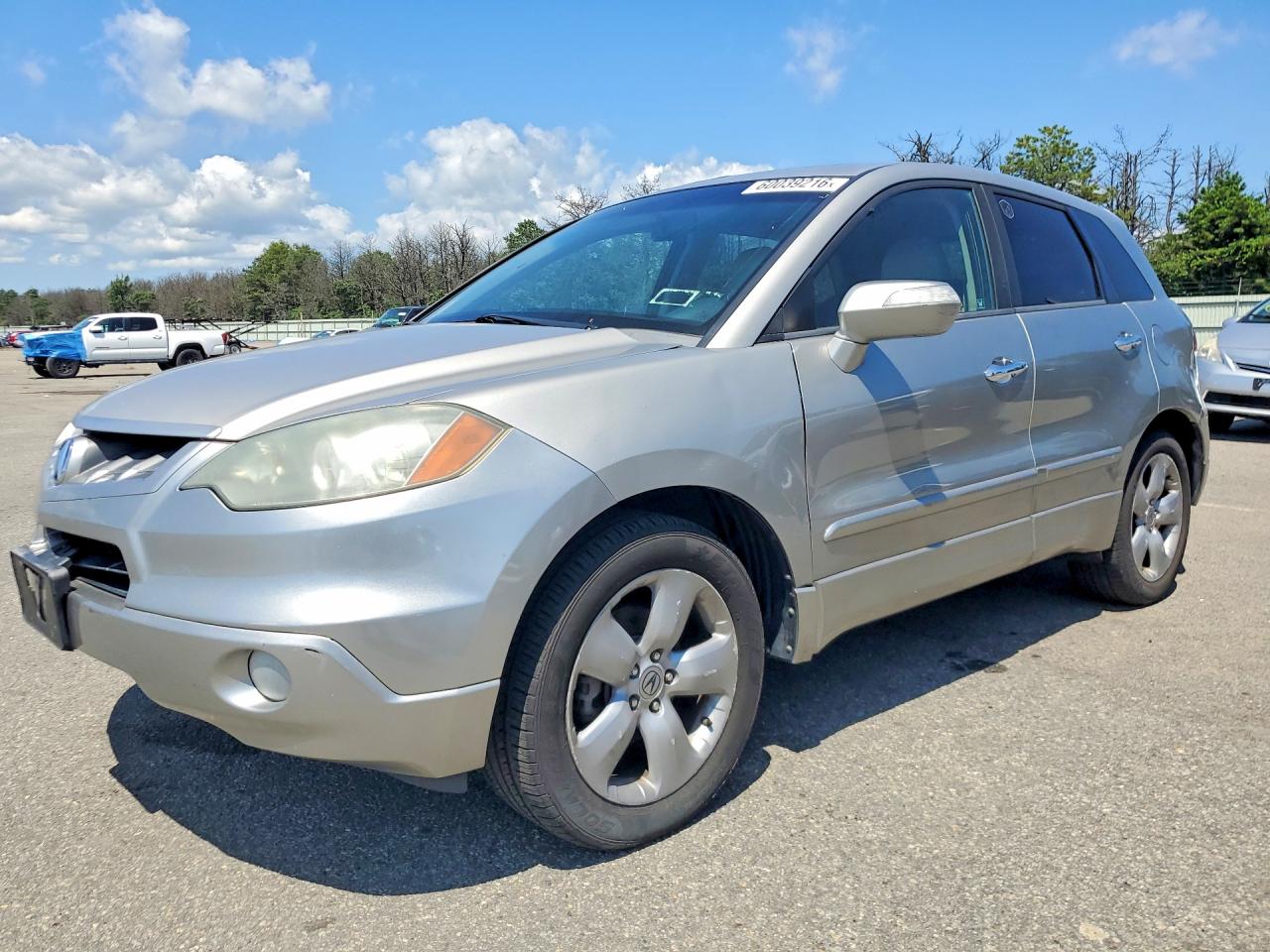 2009 Acura Rdx Silver vin: 5J8TB18239A007164