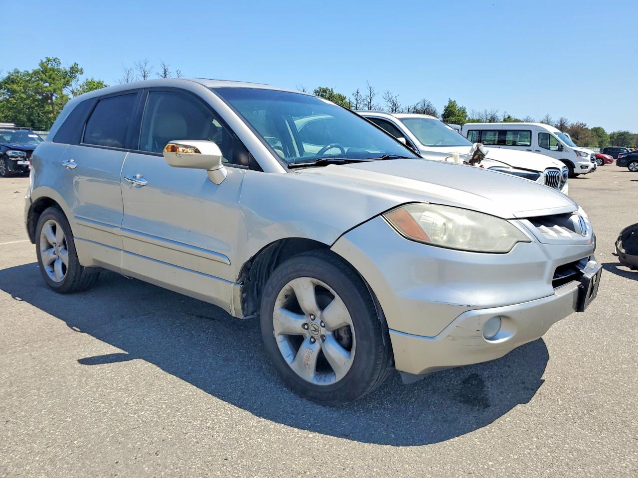 2009 Acura Rdx Silver vin: 5J8TB18239A007164