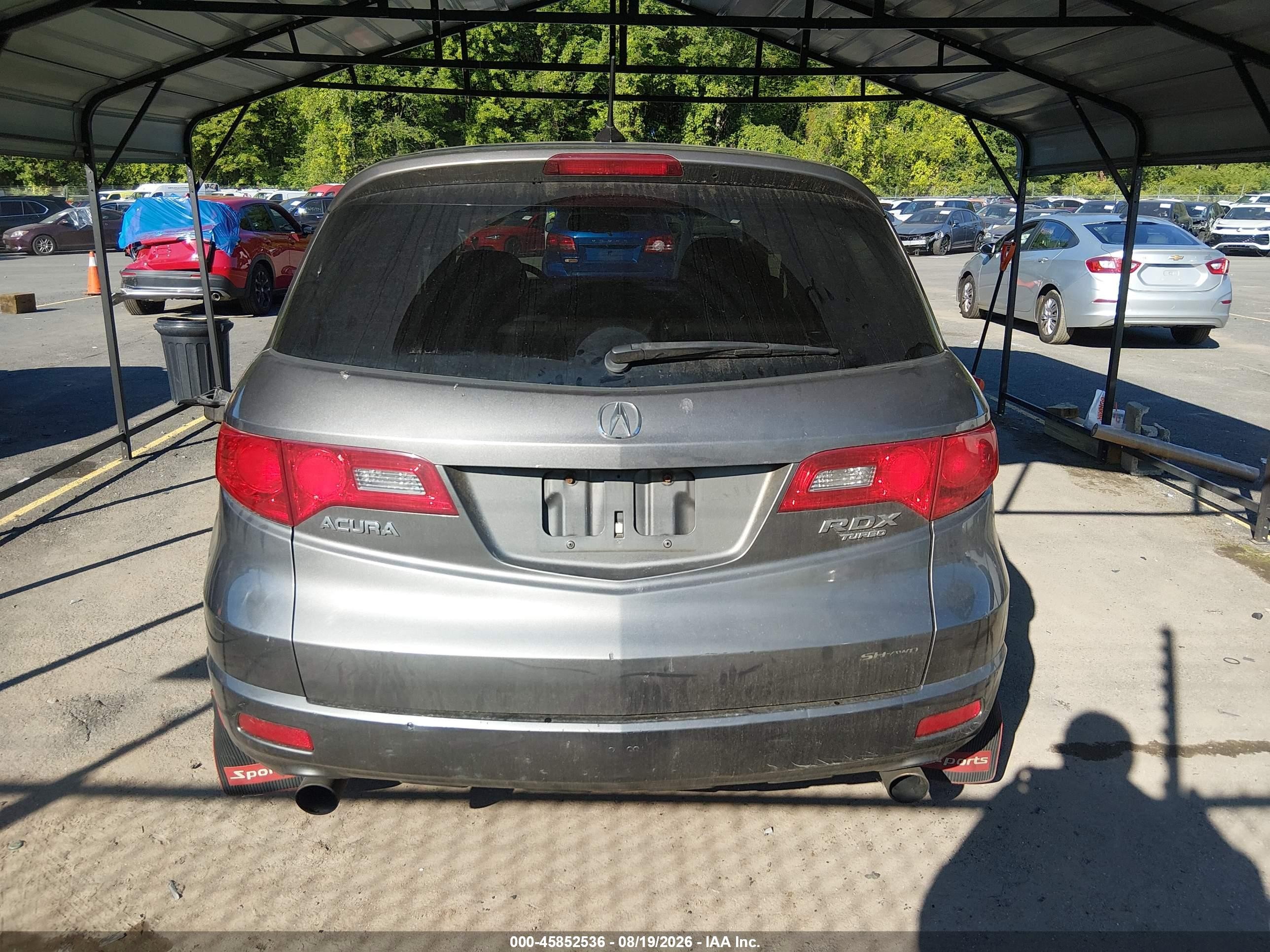2008 Acura Rdx   Серый vin: 5J8TB18248A016003