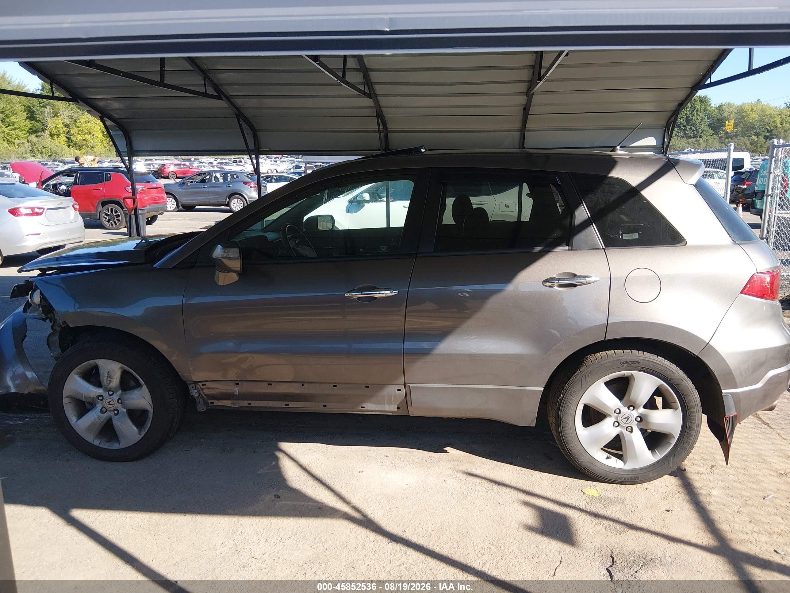 2008 Acura Rdx   Серый vin: 5J8TB18248A016003