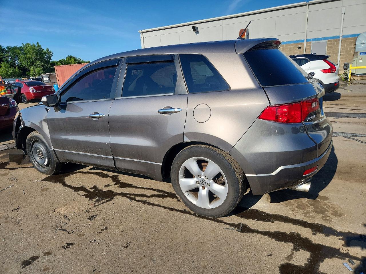 2008 Acura Rdx Gray vin: 5J8TB18258A006595