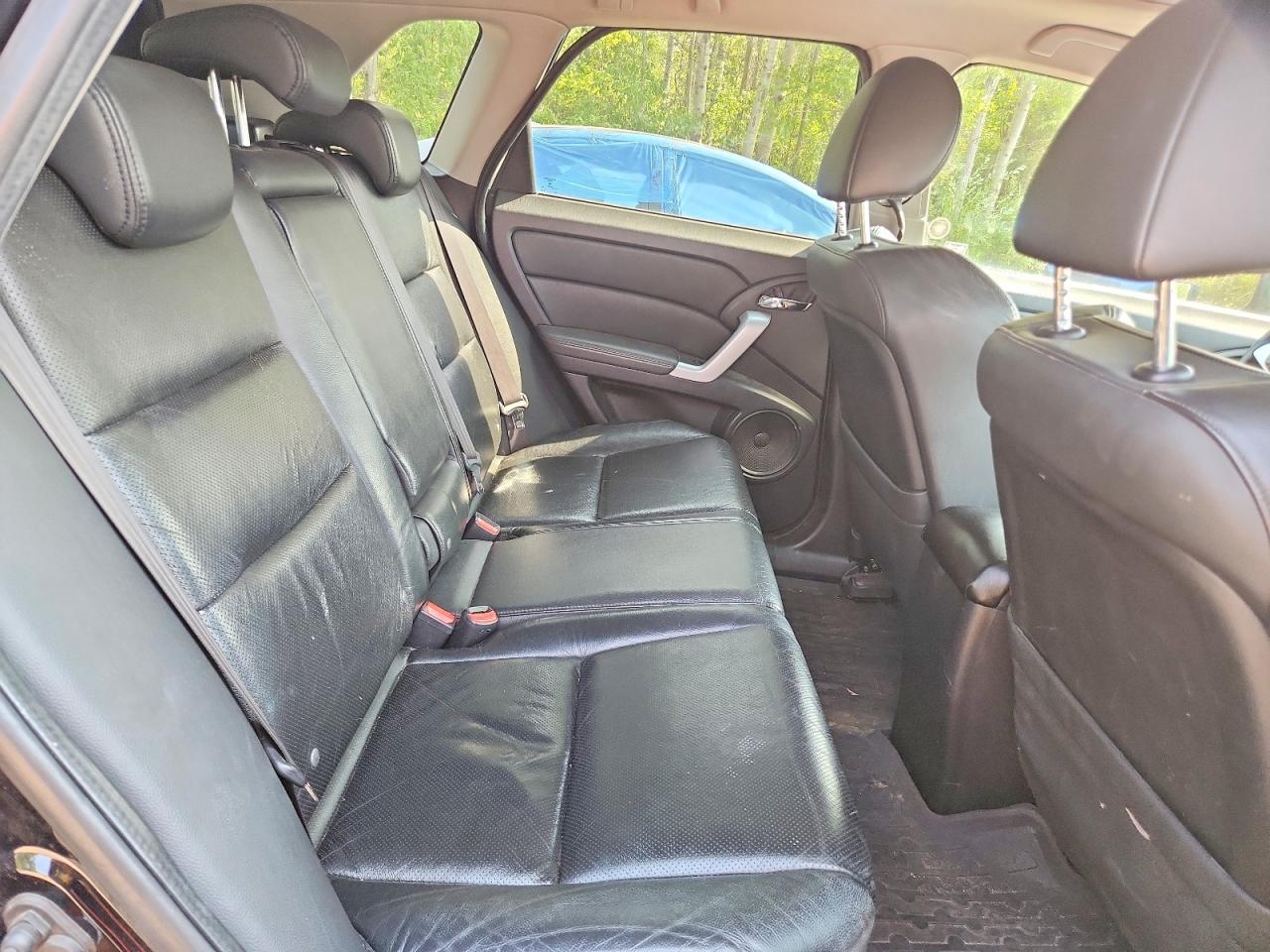 2008 Acura Rdx Черный vin: 5J8TB18278A802166