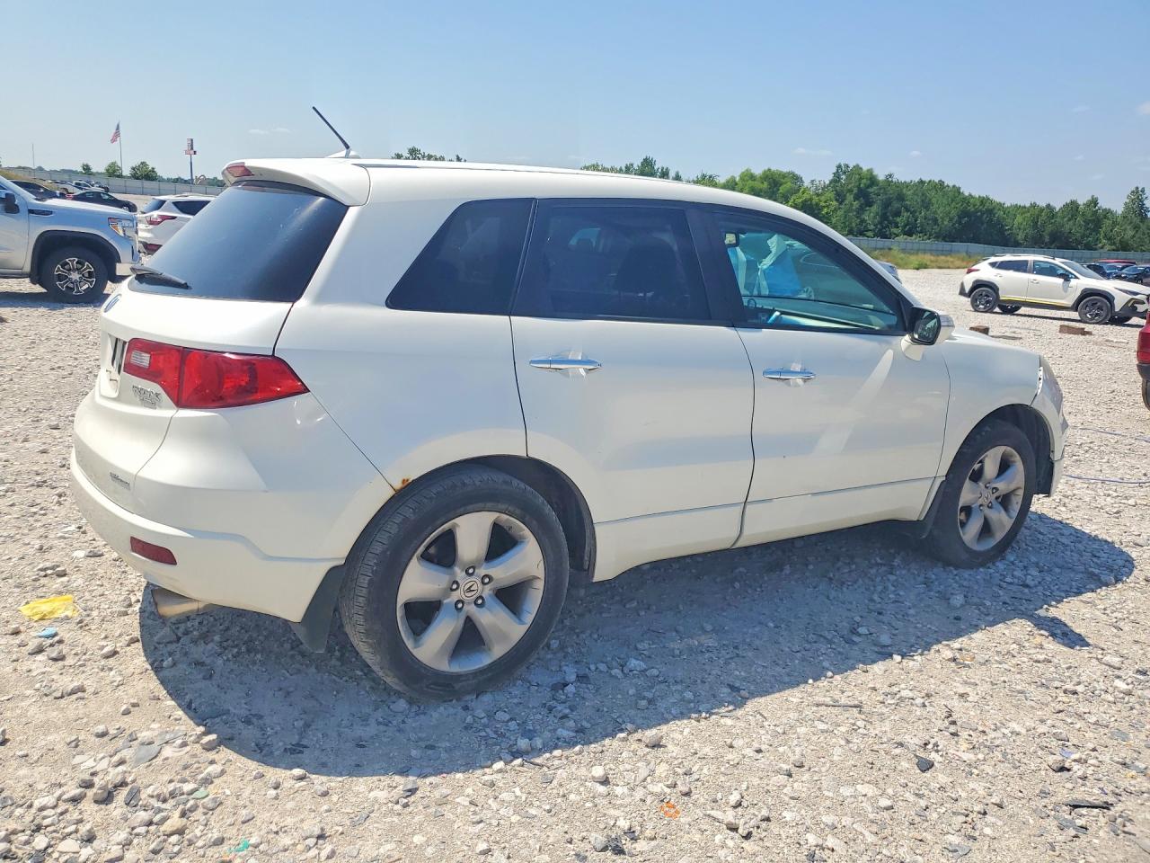 2009 Acura Rdx White vin: 5J8TB18289A801450
