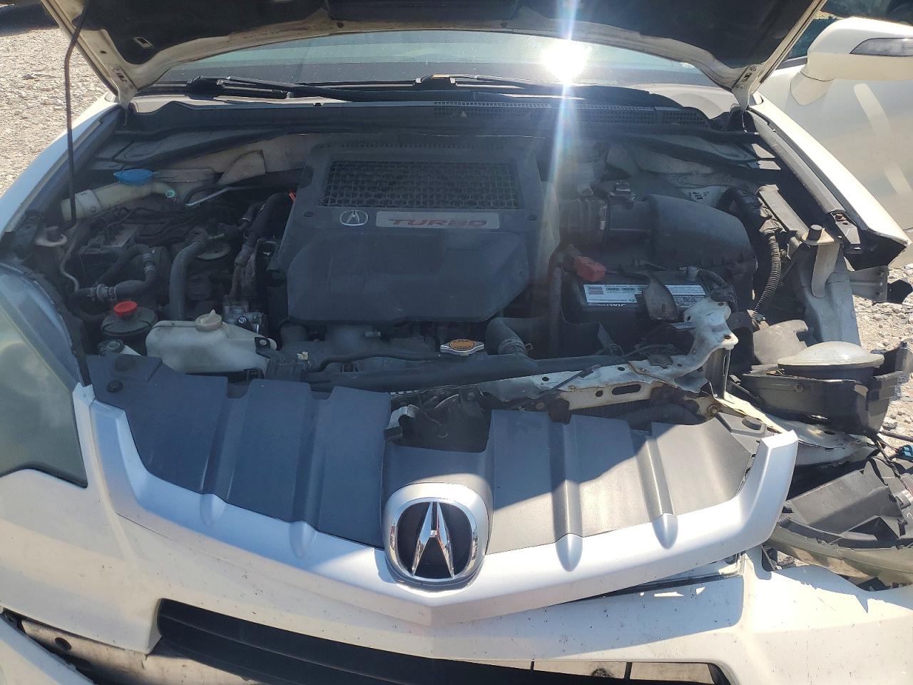 2009 Acura Rdx White vin: 5J8TB18289A801450