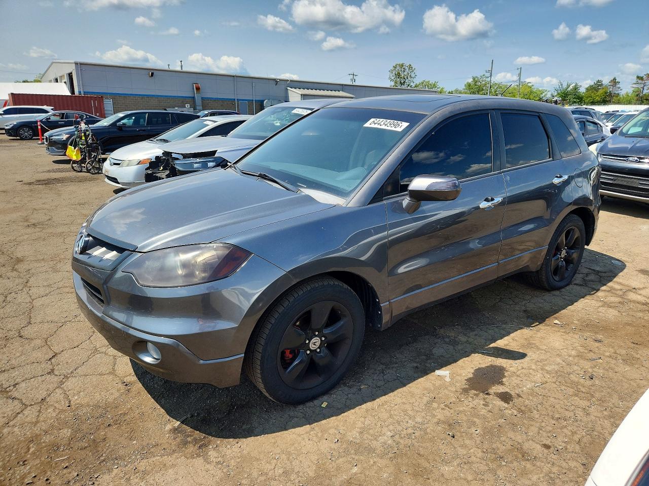 2008 Acura Rdx Charcoal vin: 5J8TB18298A014733