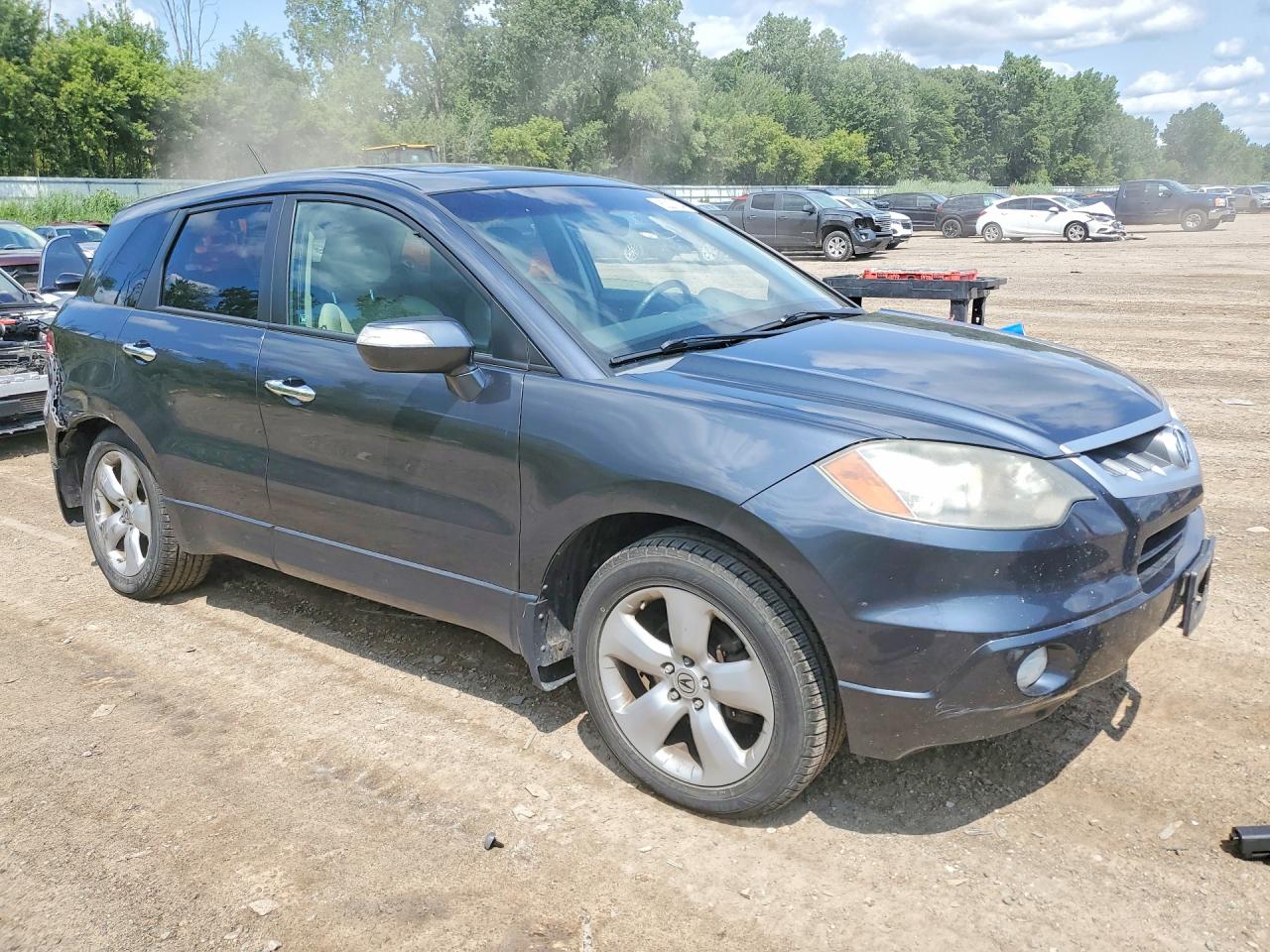 2007 Acura Rdx Blue vin: 5J8TB182X7A022578