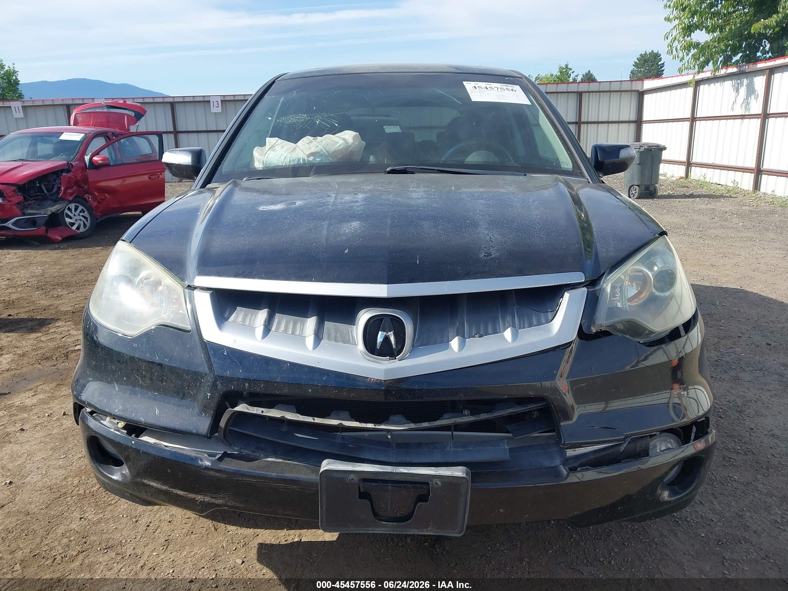 2008 Acura Rdx   Black vin: 5J8TB18508A002349