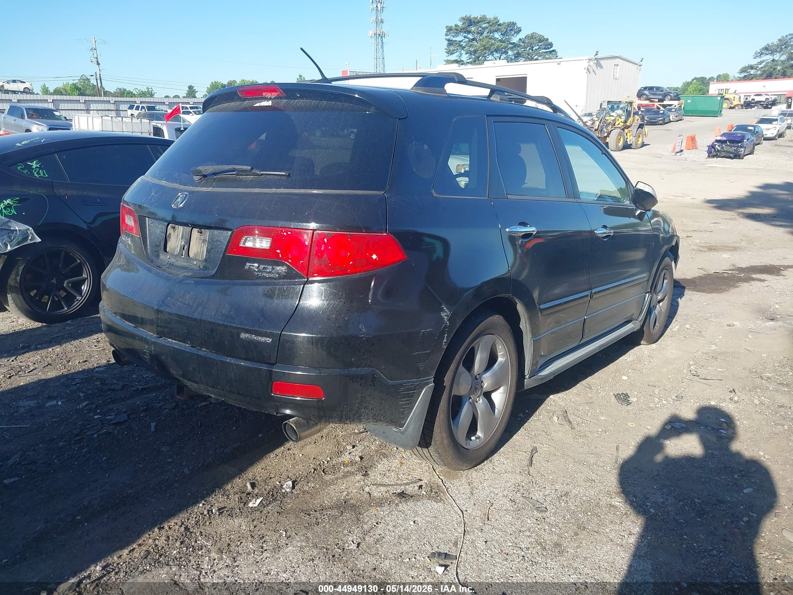 2008 Acura Rdx   Черный vin: 5J8TB18508A004585