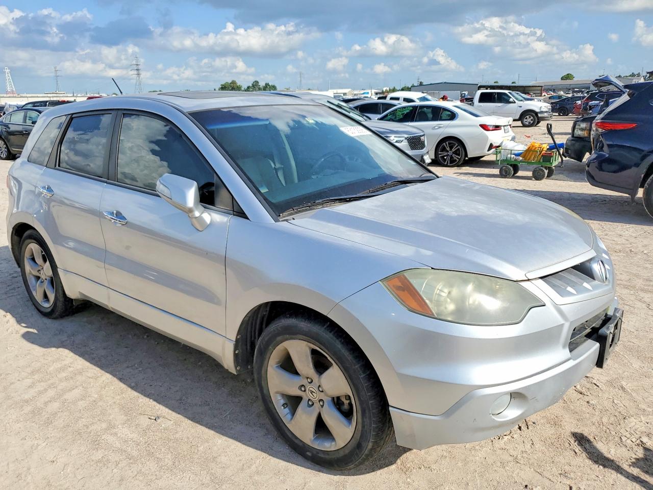 2008 Acura Rdx Technology Silver vin: 5J8TB18508A009382