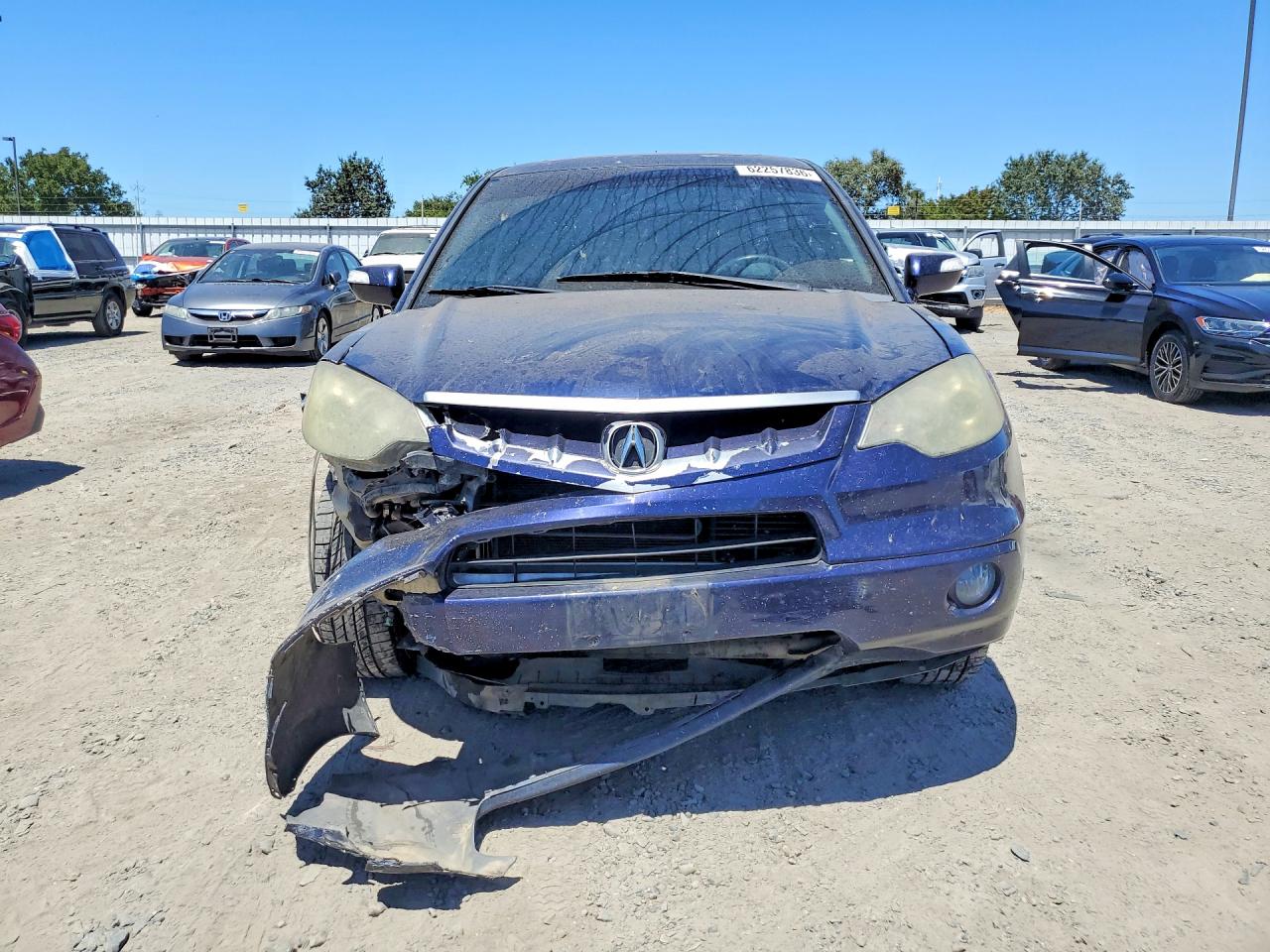 2007 Acura Rdx Technology Синий vin: 5J8TB18517A019448
