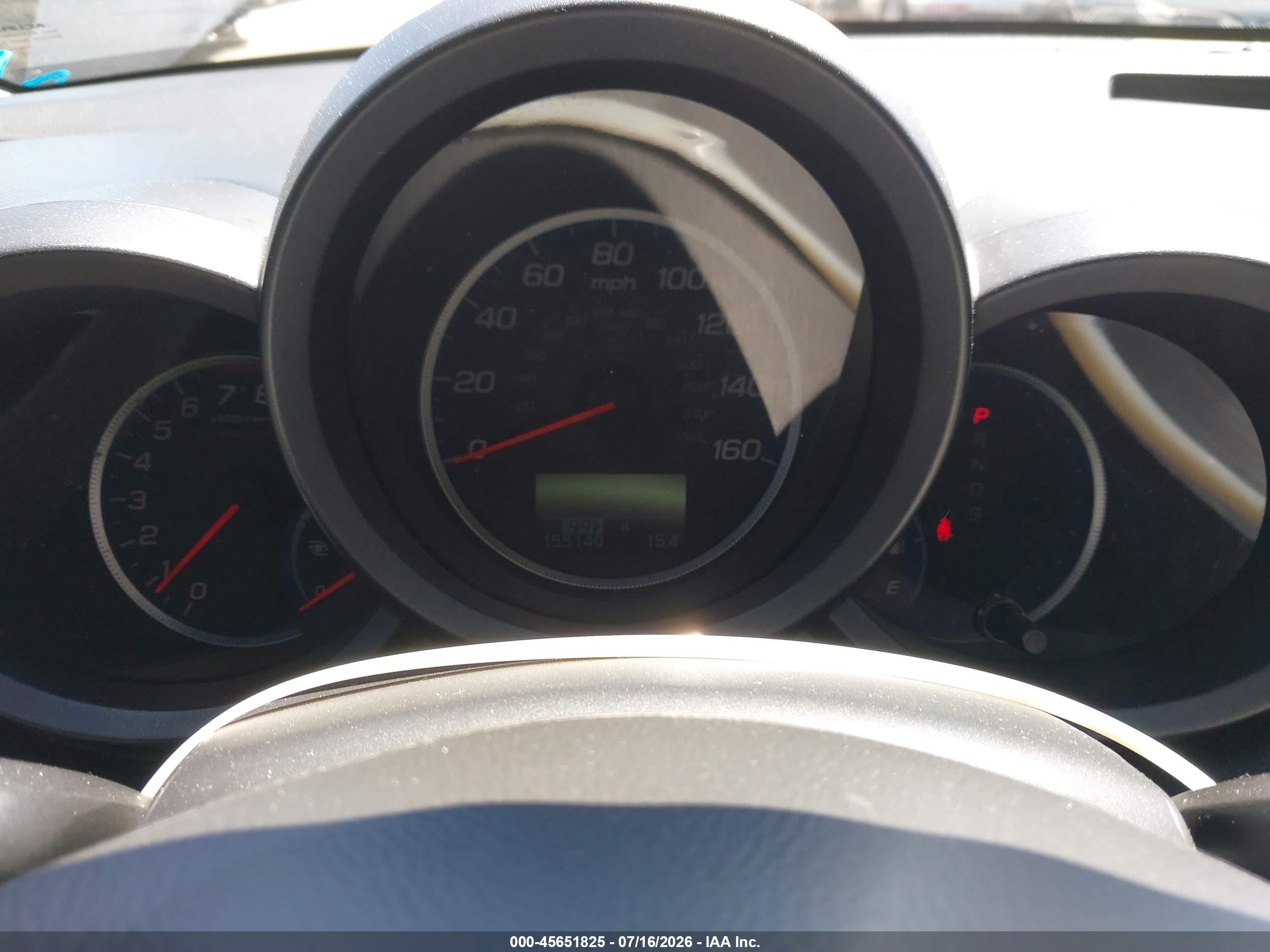 2008 Acura Rdx   Gray vin: 5J8TB18518A001050