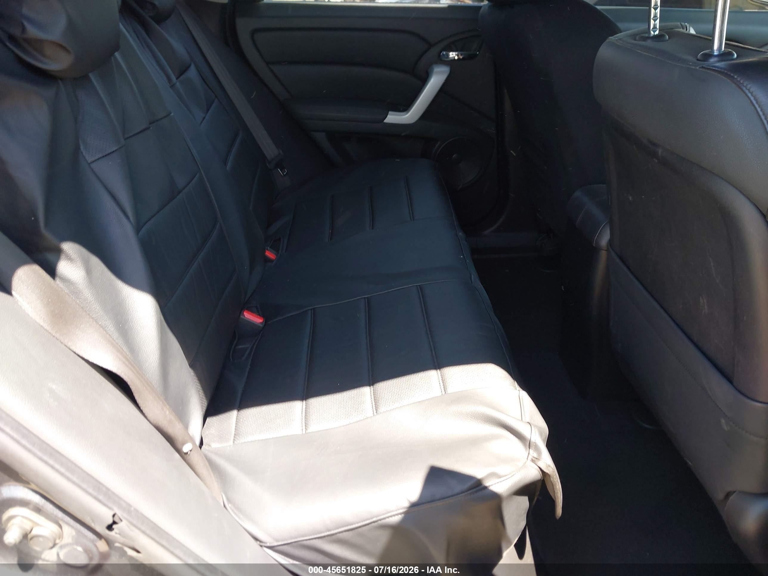 2008 Acura Rdx   Gray vin: 5J8TB18518A001050