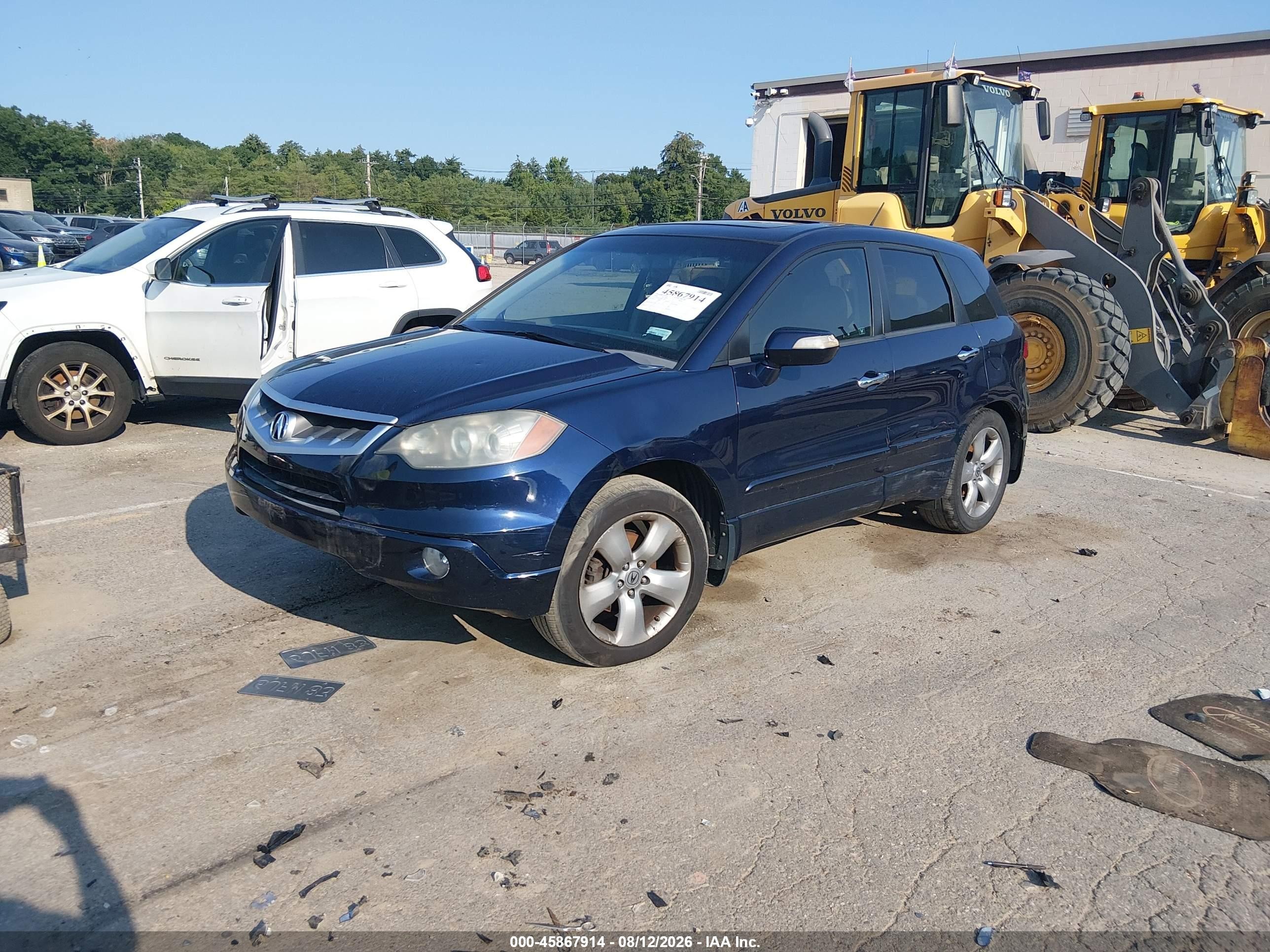 2008 Acura Rdx   Navy vin: 5J8TB18518A010797