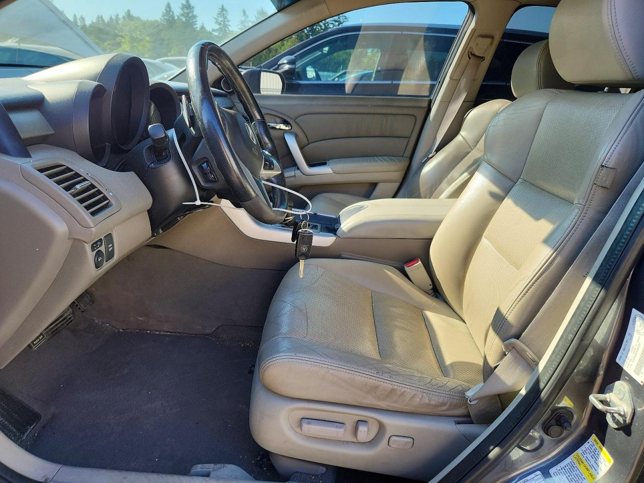 2008 Acura Rdx Gray vin: 5J8TB18518A802092