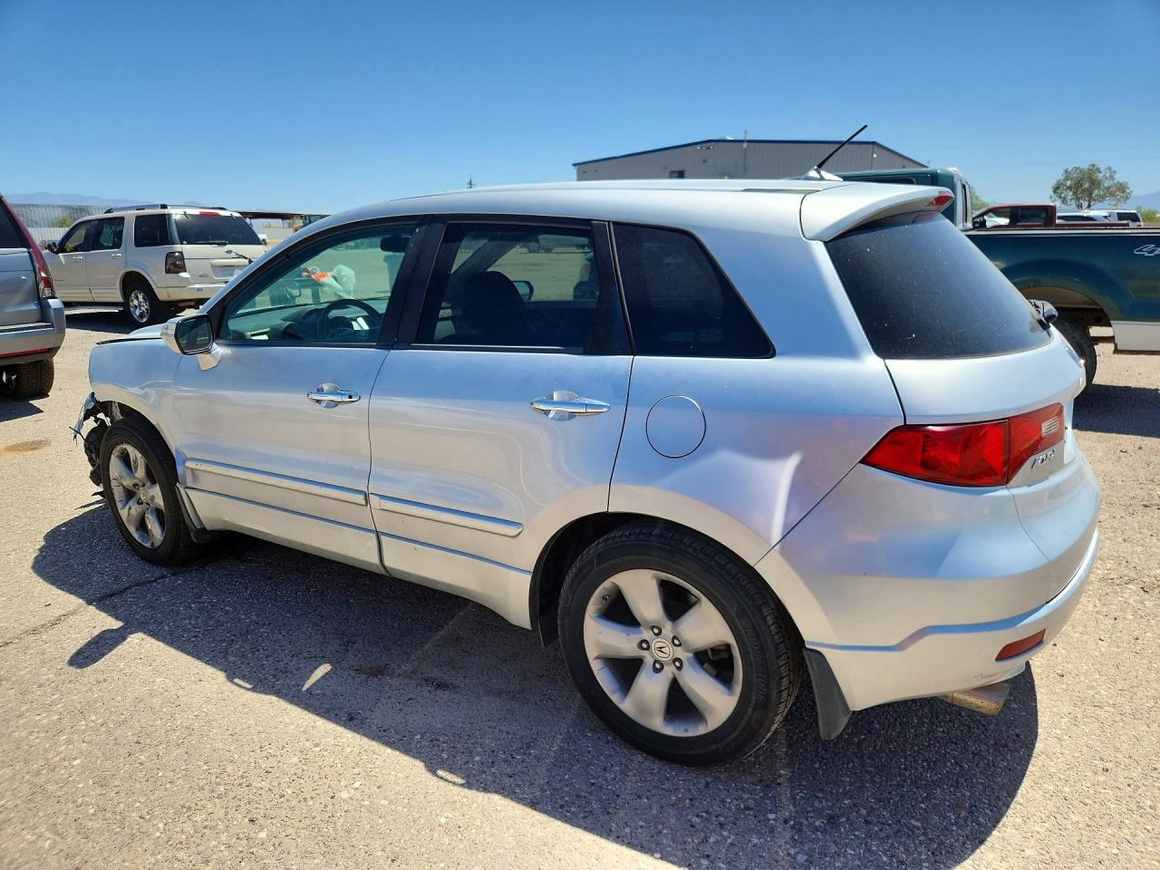 2007 Acura Rdx Technology Silver vin: 5J8TB18527A007776