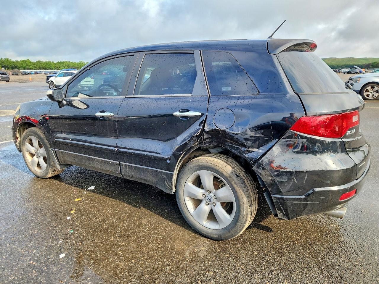 2007 Acura Rdx Technology Black vin: 5J8TB18527A013982