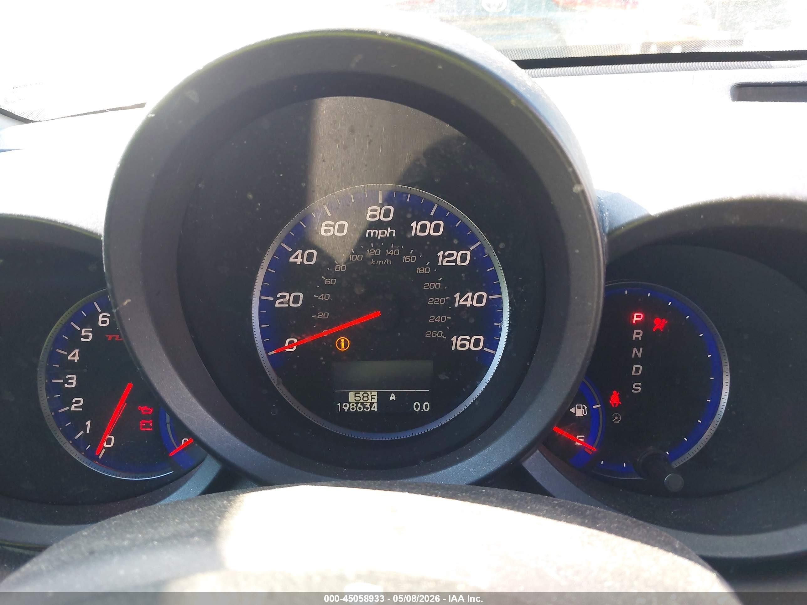 2008 Acura Rdx   Gray vin: 5J8TB18528A002773