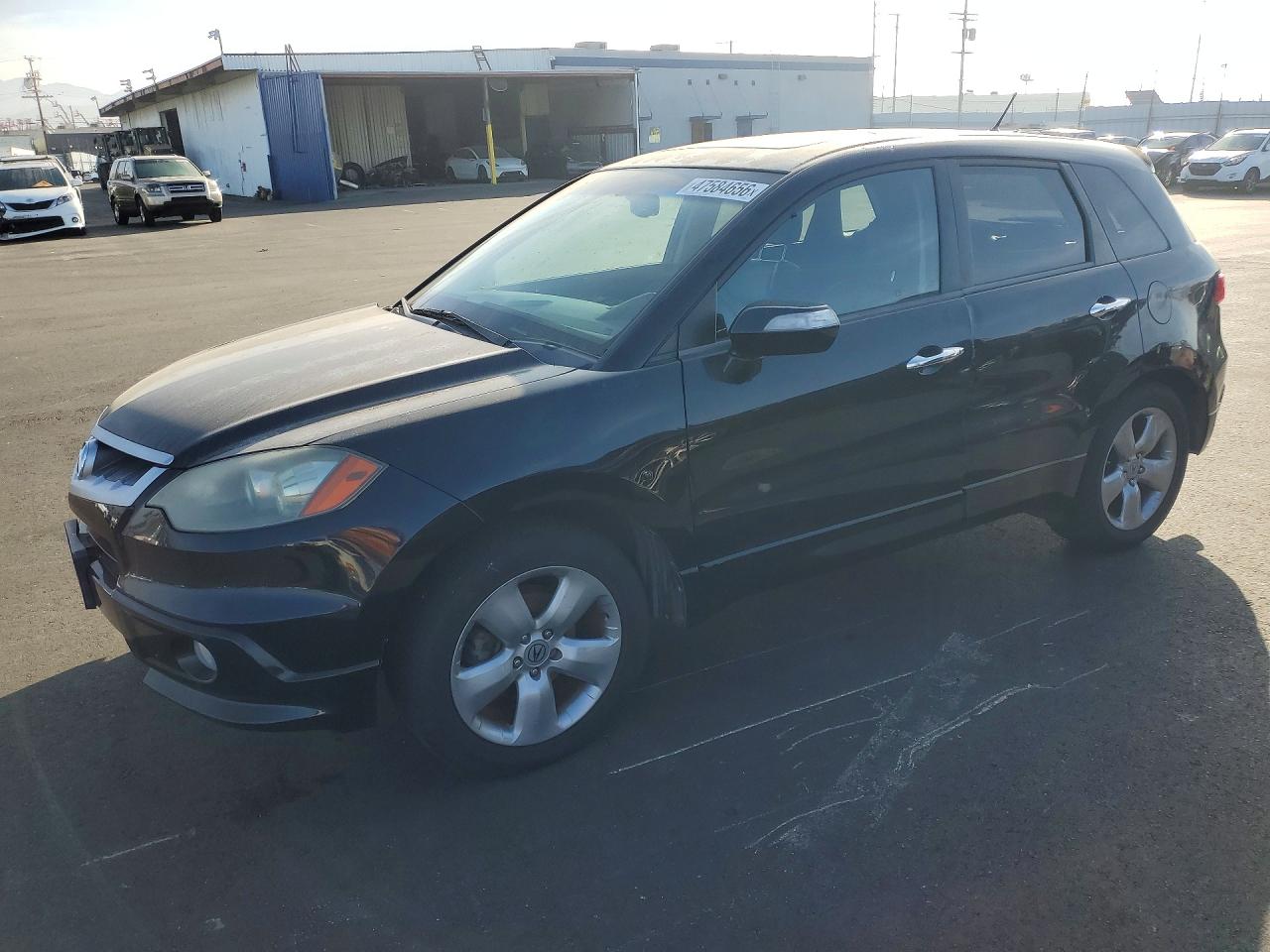 2008 Acura Rdx Technology Black vin: 5J8TB18528A006807