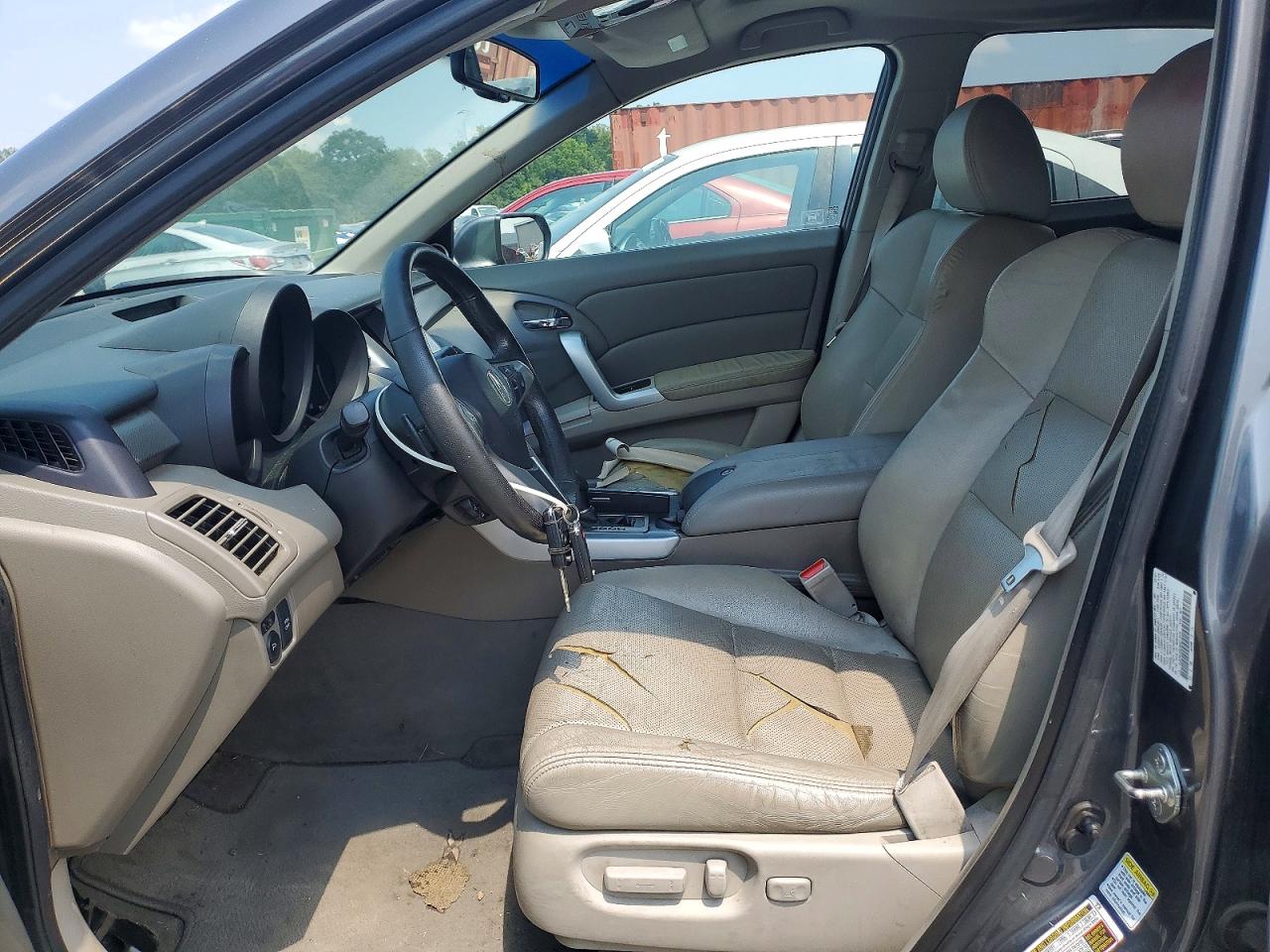 2008 Acura Rdx Technology Серый vin: 5J8TB18528A011876