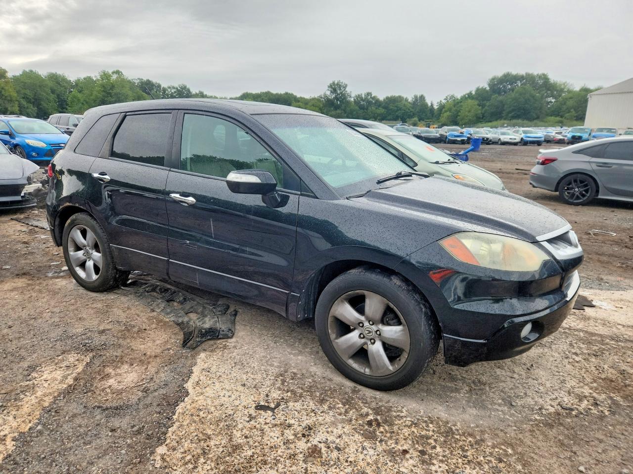 2008 Acura Rdx Technology Черный vin: 5J8TB18538A019727