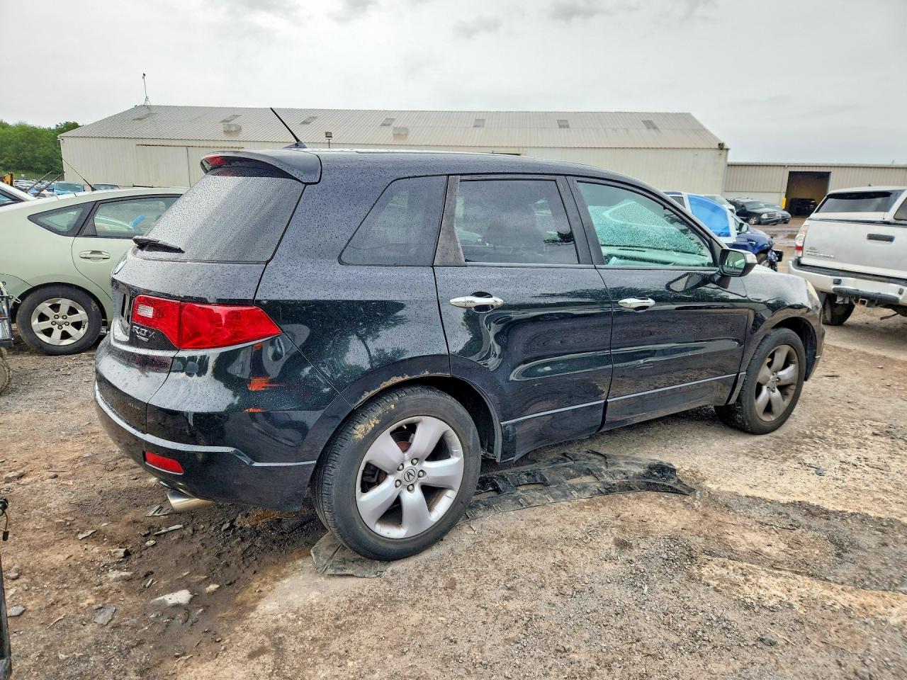 2008 Acura Rdx Technology Черный vin: 5J8TB18538A019727
