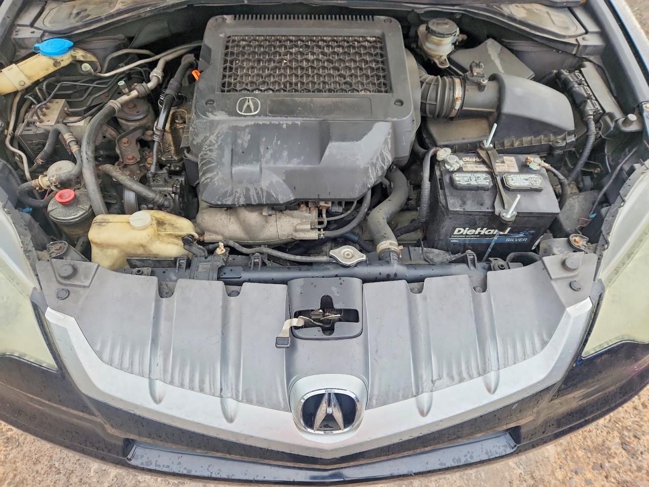 2008 Acura Rdx Technology Черный vin: 5J8TB18538A019727