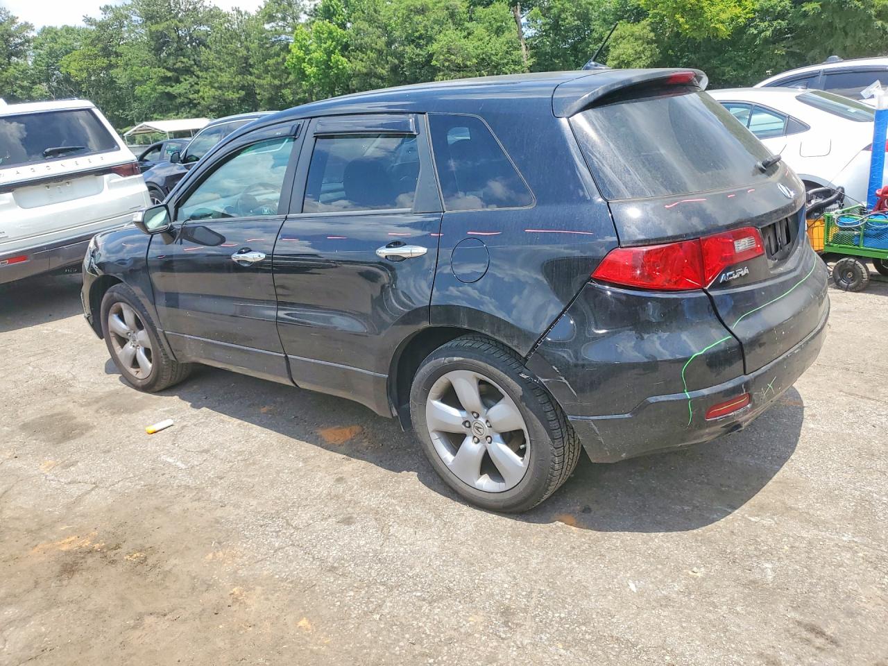 2009 Acura Rdx Technology Black vin: 5J8TB18539A001410