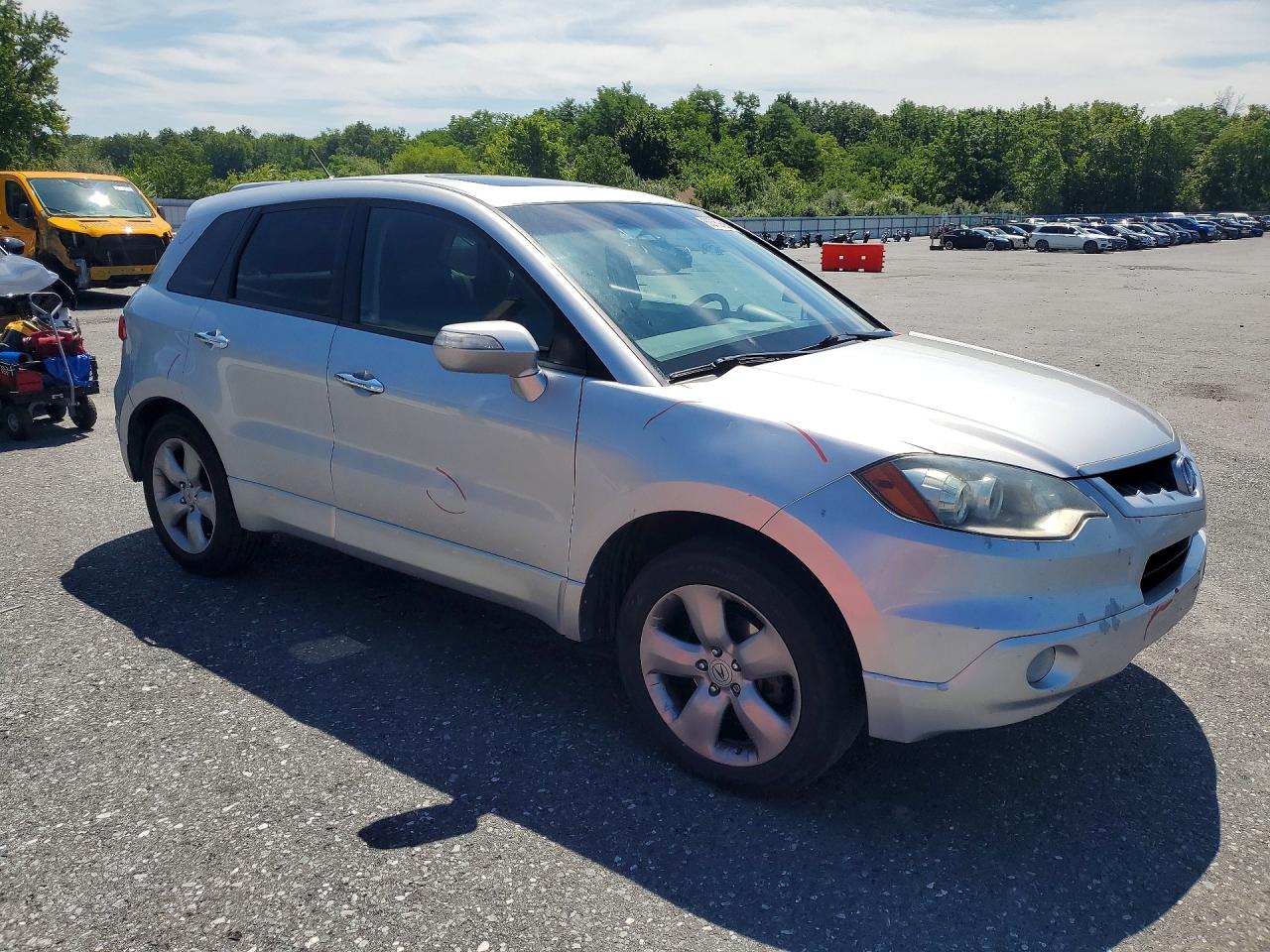 2007 Acura Rdx Technology Silver vin: 5J8TB18547A021890